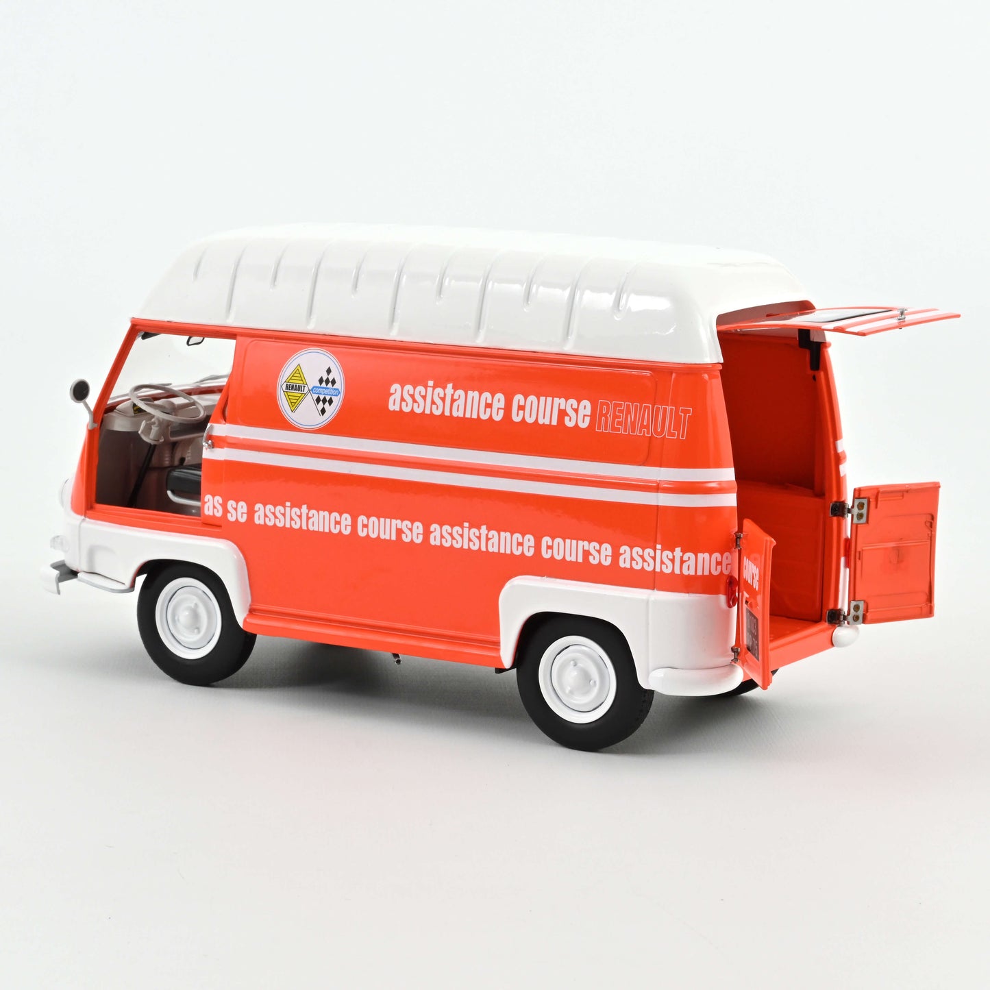 Macheta auto Renault Estafette 1968 - Orange Assistance Course 1:18 Norev