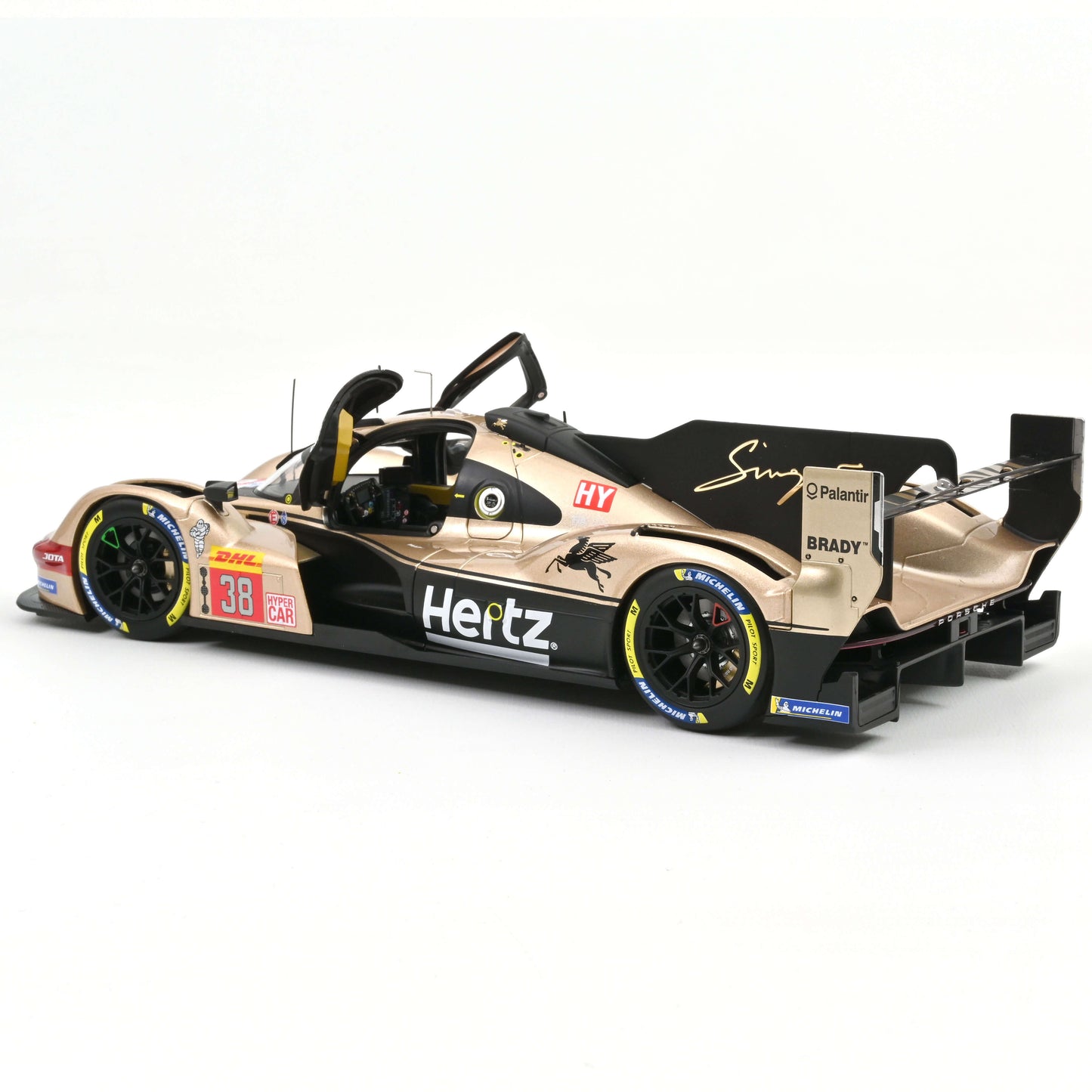 Model car Porsche 911 (964) Carrera 4 Cabrio 1990 1:18 Norev