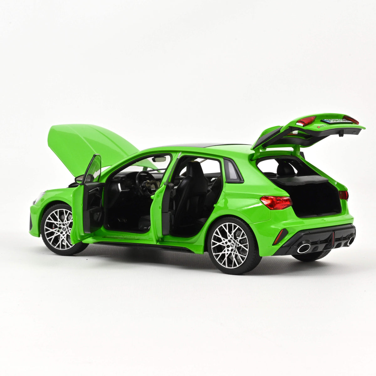 Macheta auto Audi RS 3 Sportback 2025 Kyalami Green 1:18 Norev
