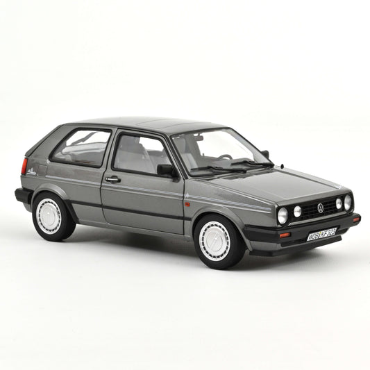 *Pre-order Volkswagen Golf Champion, Grey Metallic, 1989 1:18 Norev model car