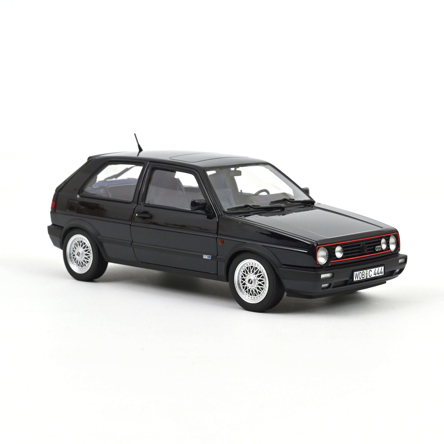 Macheta auto Volkswagen Golf GTI Edition Blue 1991 Moonlight Blue metallic 1:18 Norev