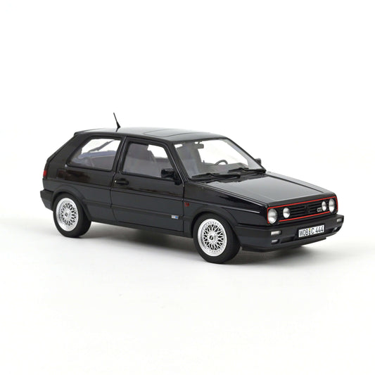 Macheta auto Volkswagen Golf GTI Edition Blue 1991 Moonlight Blue metallic 1:18 Norev