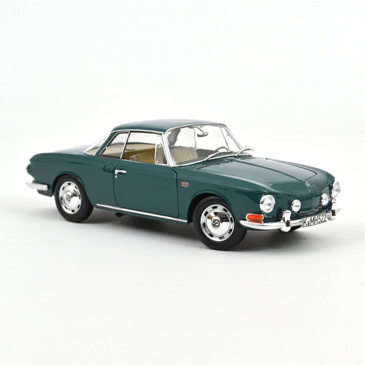Macheta auto Volkswagen Karmann Ghia 1500 1963 Smaragd Green 1:18 Norev