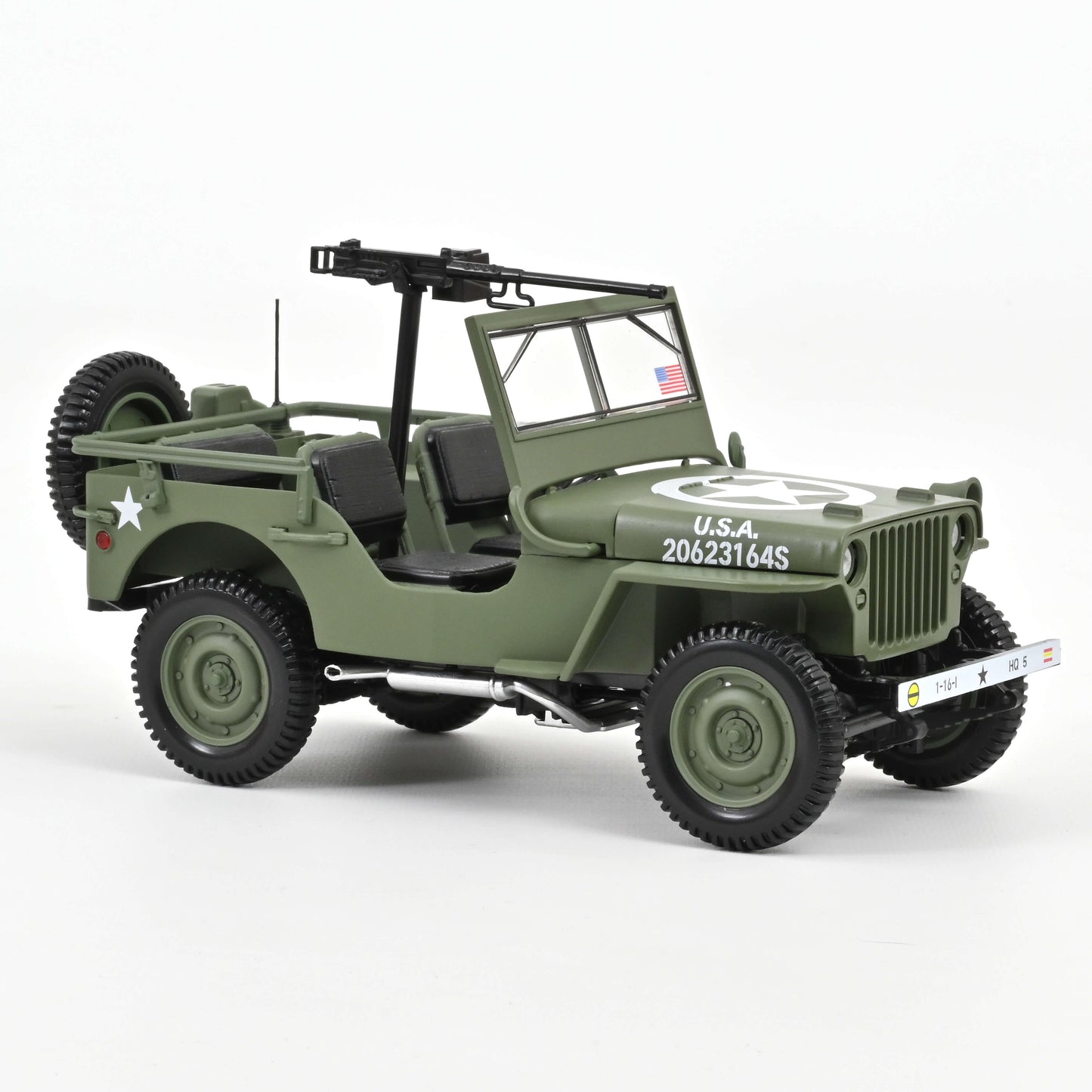 Macheta auto Jeep Army 1944 D-Day 1:18 Norev