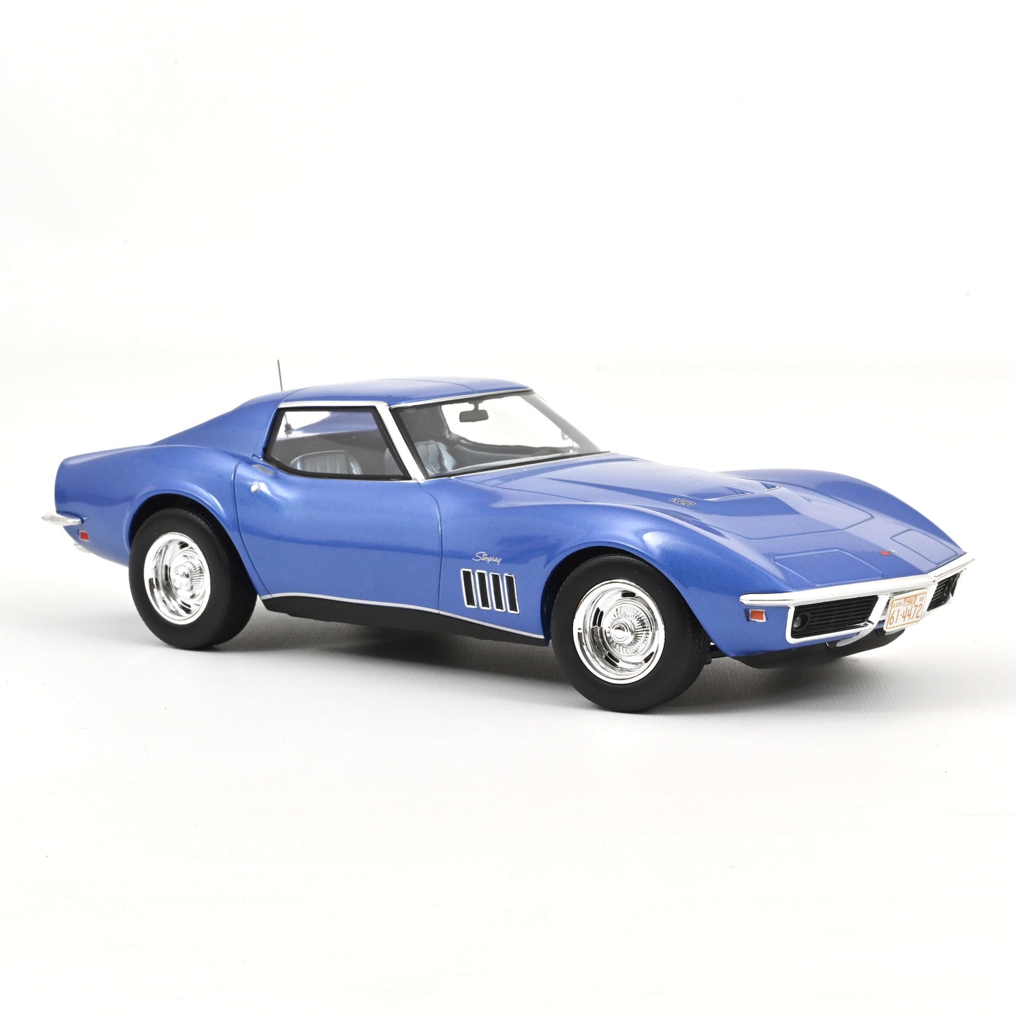 *Precomanda Macheta auto Chevrolet Corvette Coupe 1969 Le Mans Blue 1:18 Norev