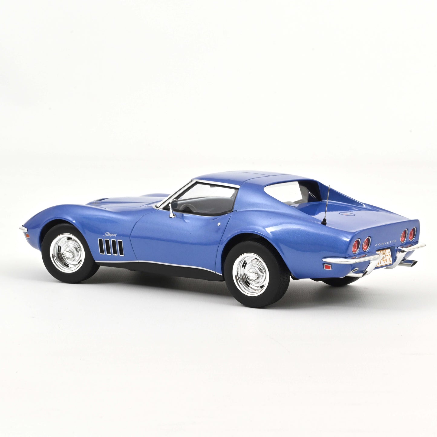 *Precomanda Macheta auto Chevrolet Corvette Coupe 1969 Le Mans Blue 1:18 Norev