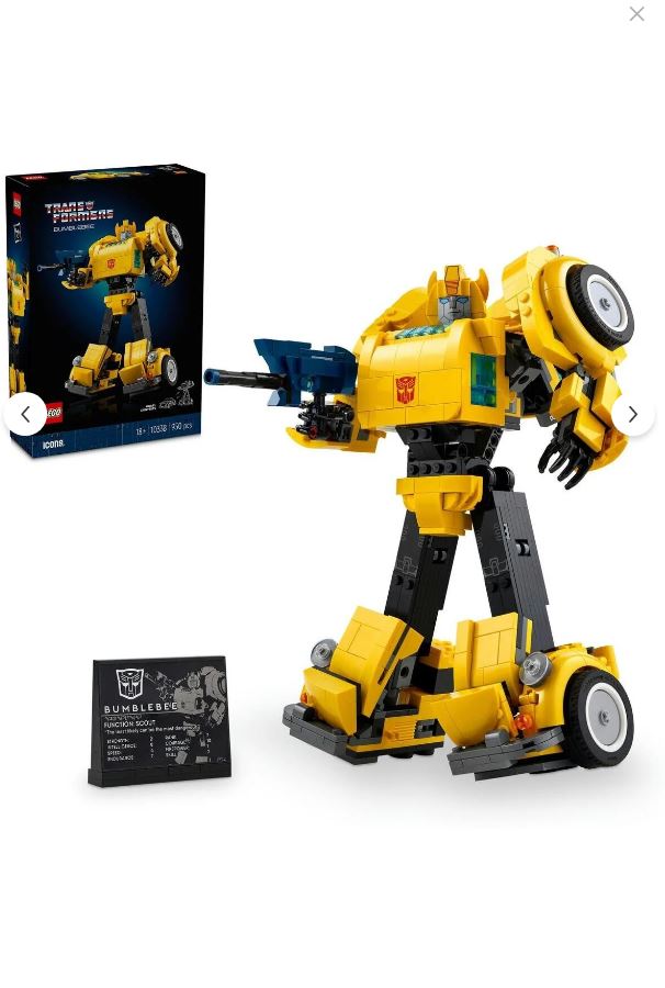 LEGO® Icons Creator Expert - Bumblebee 10338, 950 pieces