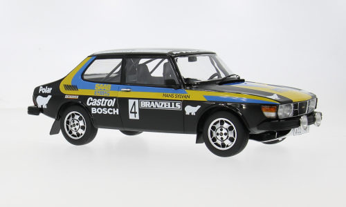 Macheta auto Saab 99 EMS, 1977, #4 1:18 MCG