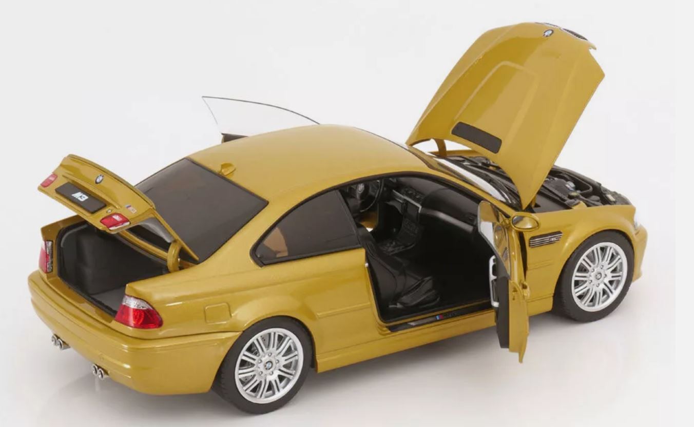 Macheta auto BMW M3 CSL E46 Coupe (2000) 1:18 Norev