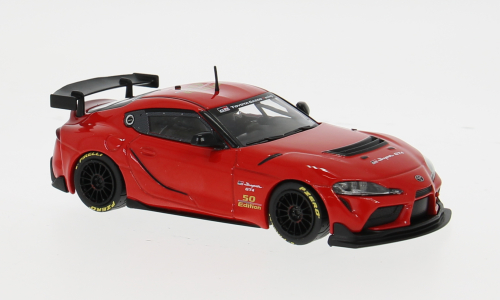 Macheta auto Toyota GR Supra GT4, rosu, 2022 1:43 IXO