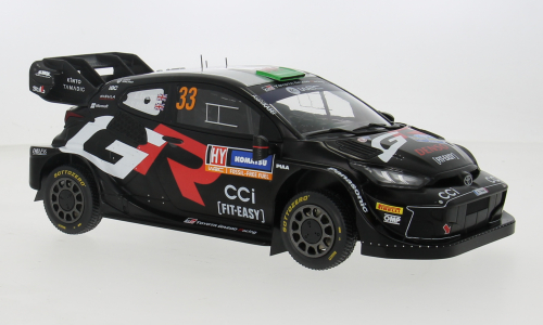 Model car Toyota Yaris Rally1 Hybrid, Rallye WM, Rallye Schweden, 2024, #33 1:18 IXO