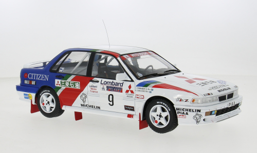 Mitsubishi Galant VR-4, Rallye WM, RAC Rally, 1990, #9 1:18 IXO model car