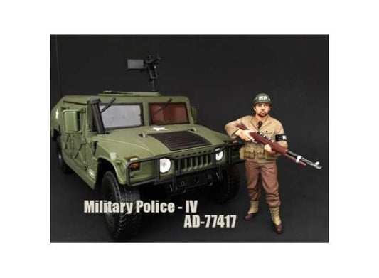 Figurina WWII US Military Police Figure #4 with pistol 1:18 American Diorama