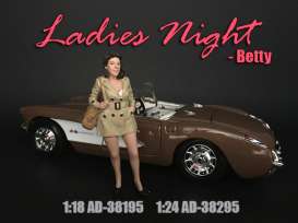 Figurina Ladies Night Betty 1:18 American Diorama