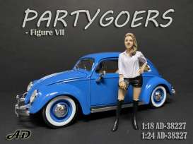 Figurina Partygoers figure #VII 1:18 American Diorama