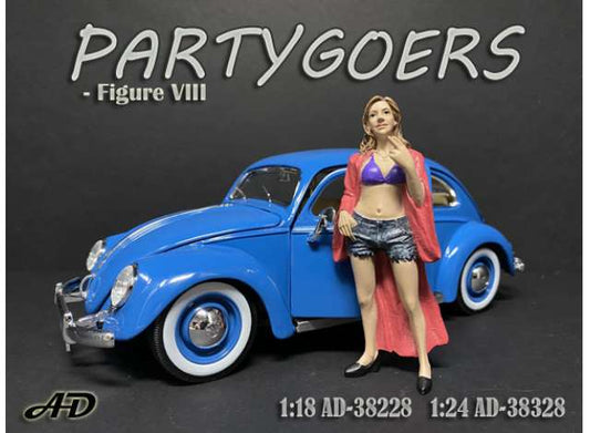 Figurina Partygoers figure #VIII 1:18 American Diorama