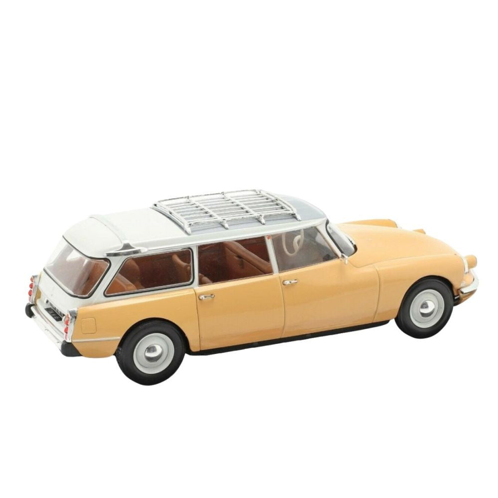 Citroen ID19 Break 1958 Hachette, macheta metal portocaliu scara 1:24