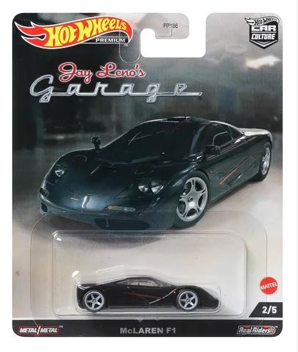 Macheta auto McLaren F1 *Jay Leno's Garage* 1:64 Hotwheels