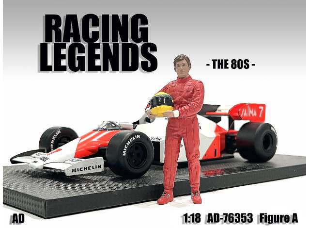 Figurina Figure A Race Legends series 80's 1:18 American Diorama