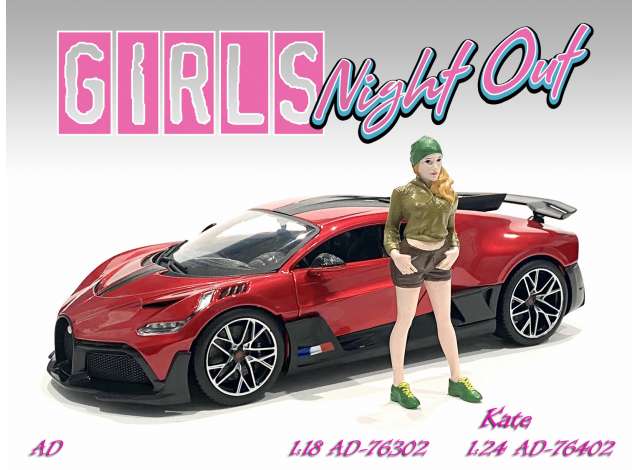 Figurina Girls Night Out Kate 1:18 American Diorama