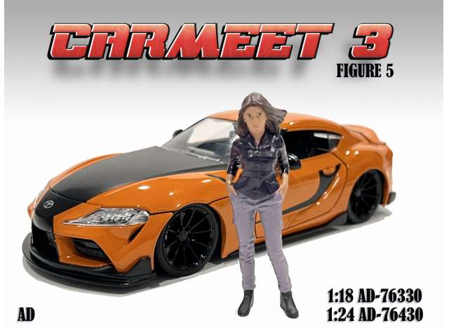 Figurina Car Meet III Figure V 1:18 American Diorama