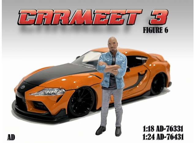 Figurina Car Meet III Figure VI 1:18 American Diorama