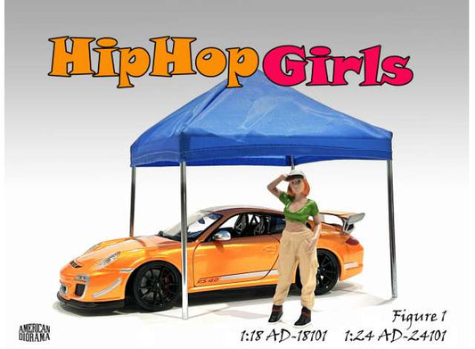 Figurina Hip Hop Girls figure #1 1:18 American Diorama