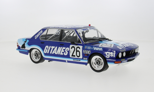 Macheta auto BMW 528i (E28), 24h Spa, 1982, #26, J-P.Jarier/J-L.Trintignant 1:18 IXO