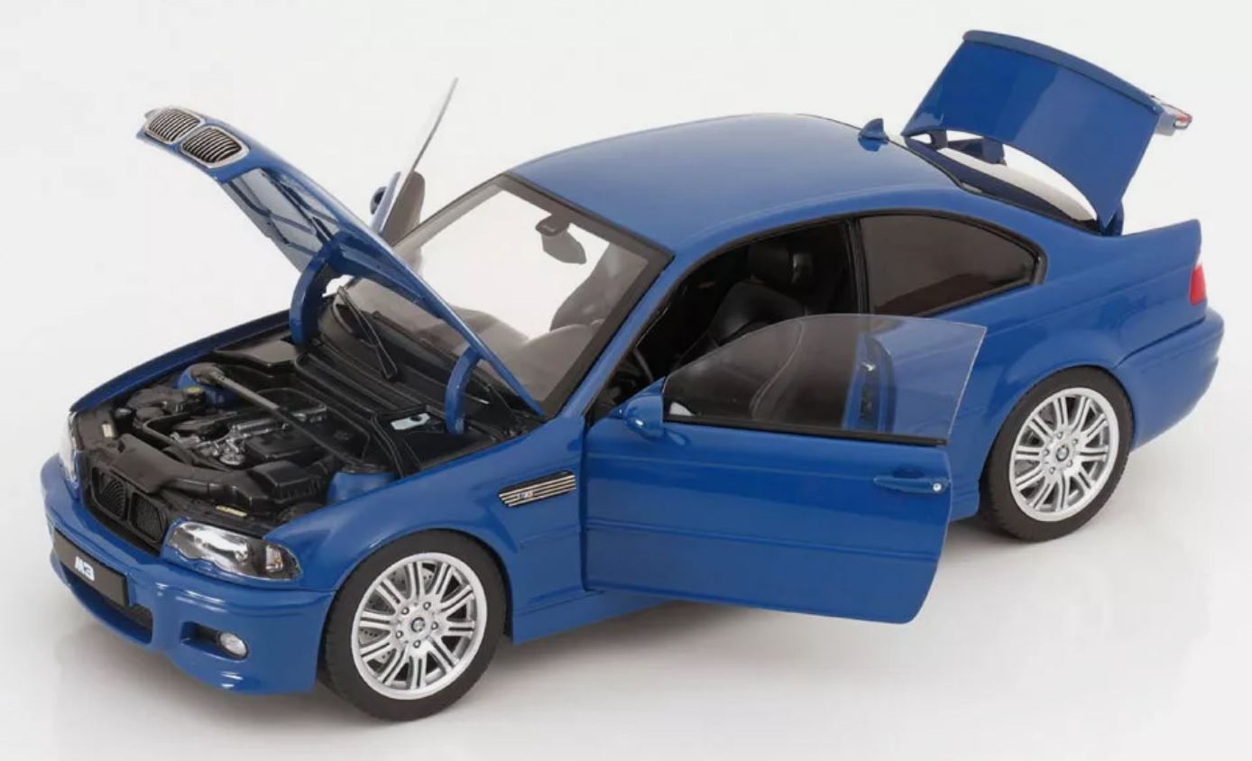 Macheta auto BMW M3 CSL E46 Coupe (2000) 1:18 Norev