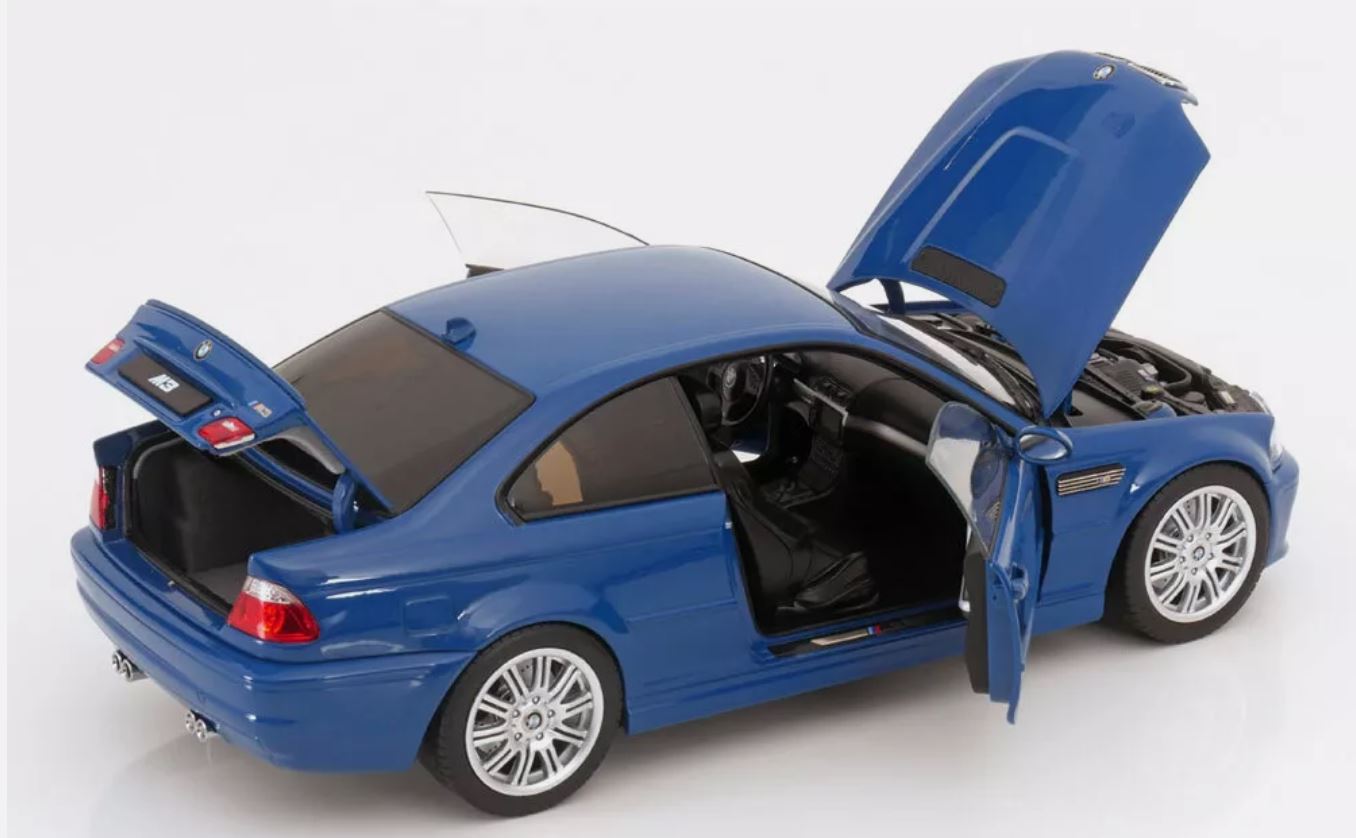 Macheta auto BMW M3 CSL E46 Coupe (2000) 1:18 Norev