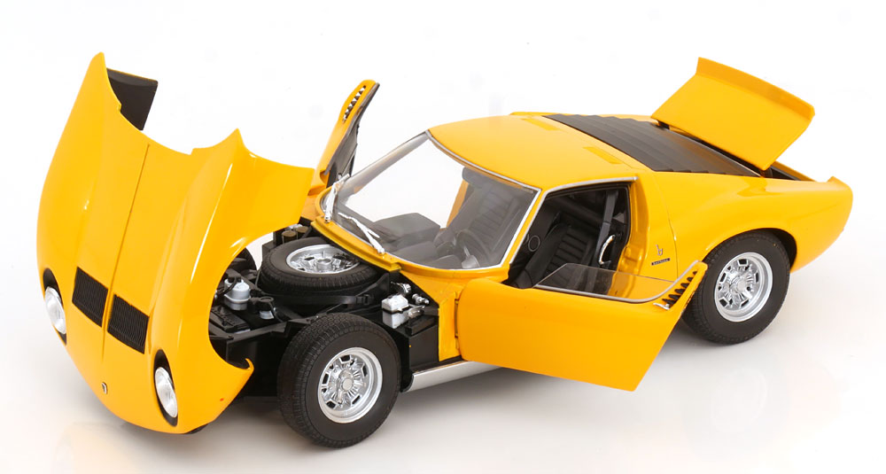 Macheta auto Lamborghini Miura SV (1971) 1:18 Welly