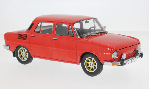 Macheta auto Skoda 100  rosu 1969 1:18 MCG