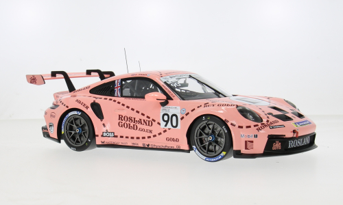 Macheta auto Porsche 911 GT3 Cup, Porsche Cup Brands Hatch, 2023, #90, J.Malin 1:18 IXO
