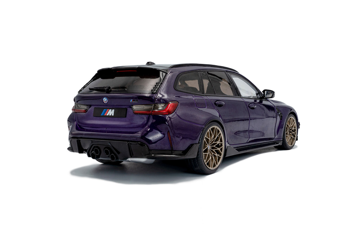Model car BMW M3 Touring with Performance Parts – Twilight Purple Pearl Metallic – 2024 1:18 Solido