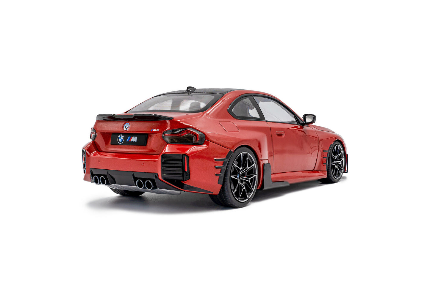 Model car BMW M2 PERFORMANCE PARTS – Toronto Red Metallic – 2024 1:18 Solido
