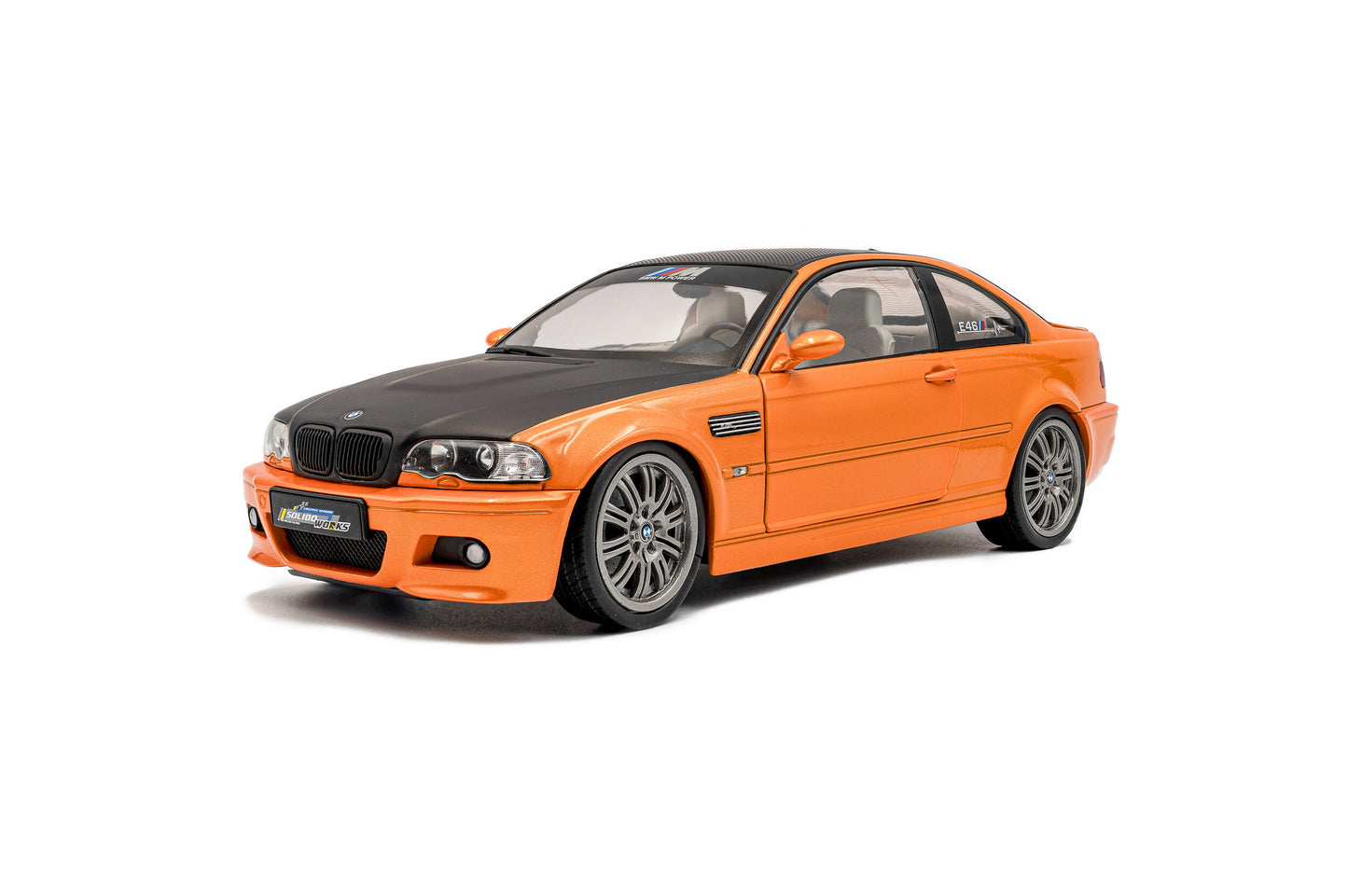 BMW M3 COUPE SOLIDO WORKS – 2000 1:18 Solido model car
