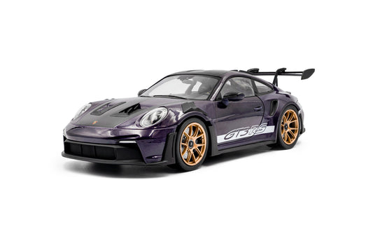 Model car Porsche 911 GT3 RS WEISSACH PACKAGE – VIOLA PURPLE METALLIC – 2024 1:18 Solido