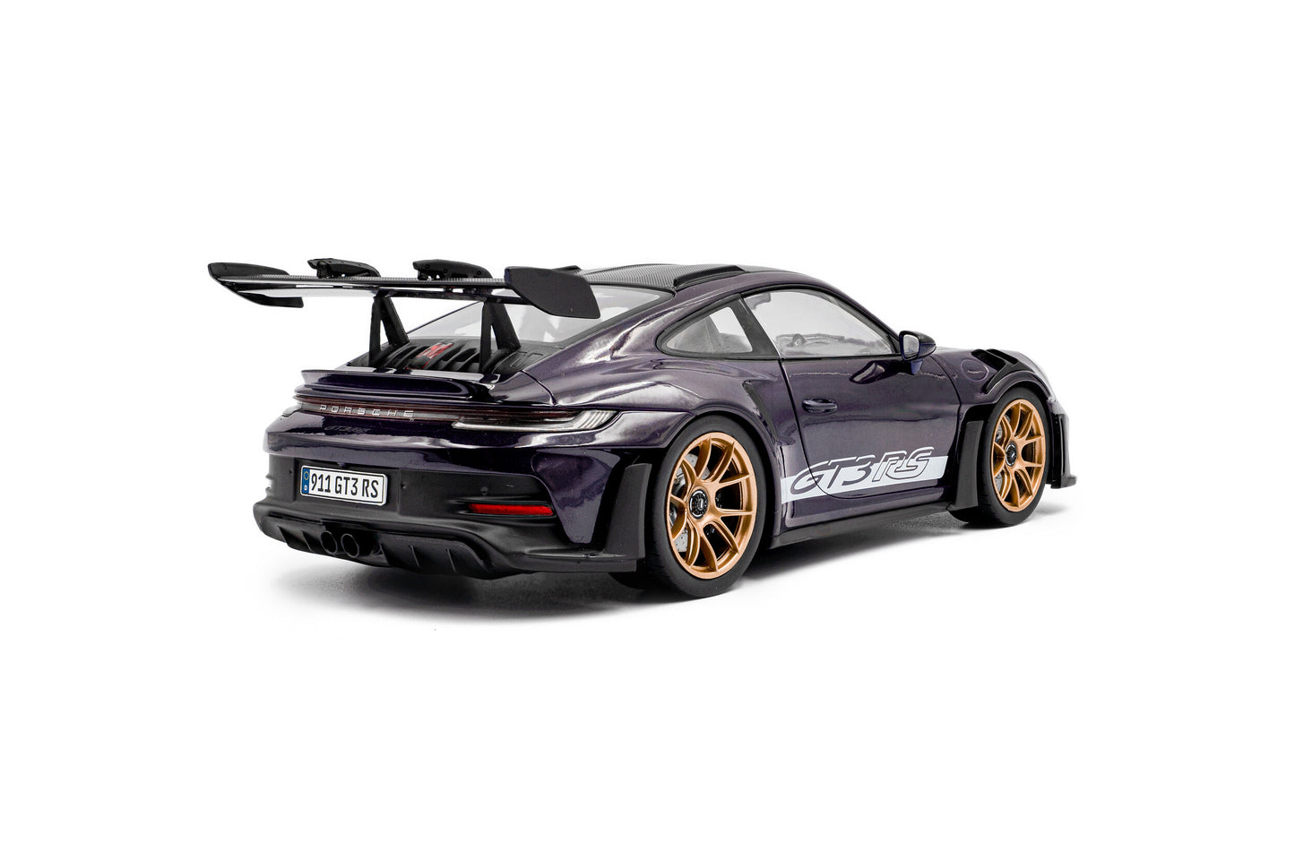 Model car Porsche 911 GT3 RS WEISSACH PACKAGE – VIOLA PURPLE METALLIC – 2024 1:18 Solido