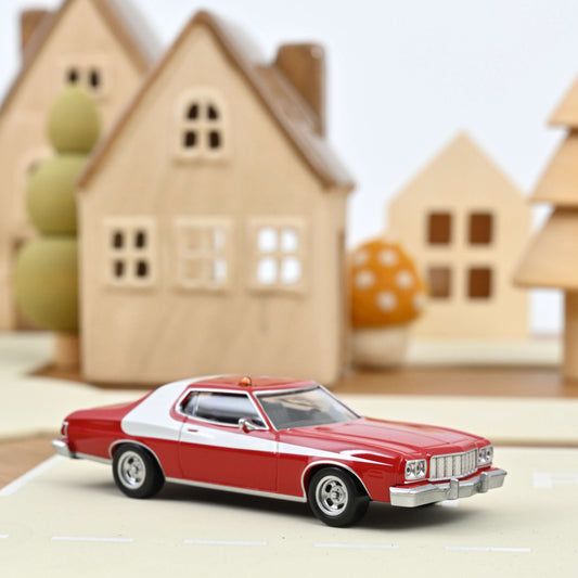Macheta auto Ford Gran Torino 1975 Starsky and Hutch Jet-car 1:43 Norev