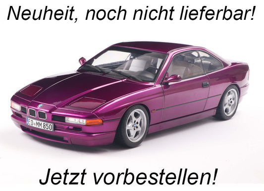 *Precomanda Macheta auto BMW 850 (E31) CSI Daytona (1990) 1:18 Solido