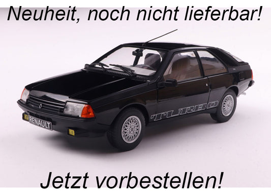 Renault Fuego Turbo schwarz 1980 1:18 Solido