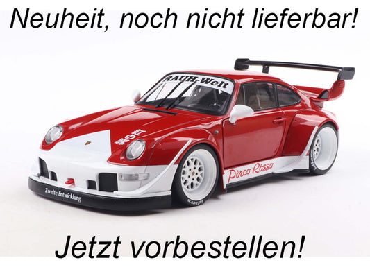 *Precomanda Macheta auto Porsche RWB BODYKIT PORCO ROSSO 1:18 Solido