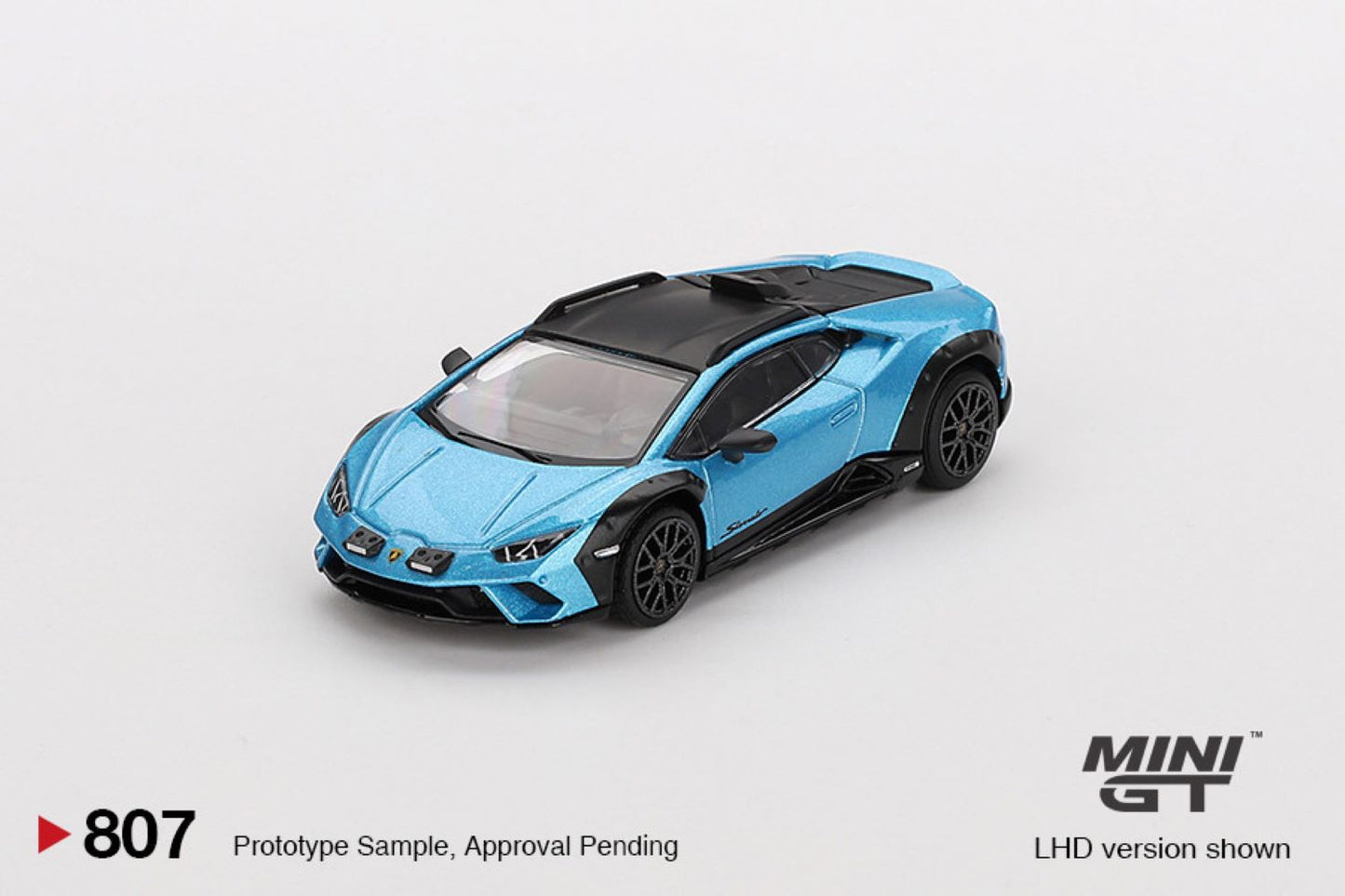Macheta auto Lamborghini Huracan Sterrato Blu Aegir 2024 (LHD) 1:64 MIniGT