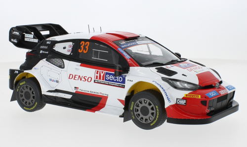 Macheta auto Toyota GR Yaris Rally1 Hybrid, Rallye WM, Rallye Finnland, 2023, #33 1:18 IXO