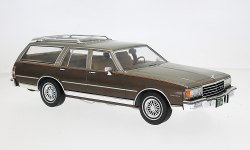 Macheta Chevrolet Caprice Estate Wagon 1985 bej 1:18 MCG