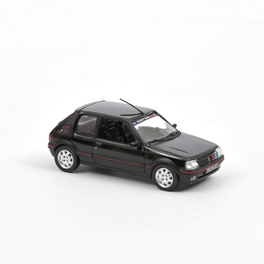 Macheta auto Peugeot 205 GTi 1.9 1992 Black with PTS deco 1:43 Norev