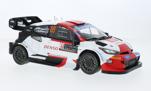Macheta auto Toyota GR Yaris Rally1 Hybrid, Rallye WM, Rallye Monte Carlo, 2023, #69 1:18 IXO