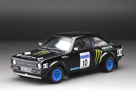 Macheta auto Ford Escort RS1800 - #10 Ken Block/A.Gelsomino - Colin McRae Forest Stages 2008 1:18 SunStar