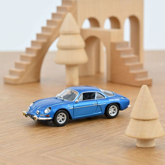 Macheta auto Alpine A110 1600 S 1973 Alpine Blue with side logo 1:43 Norev