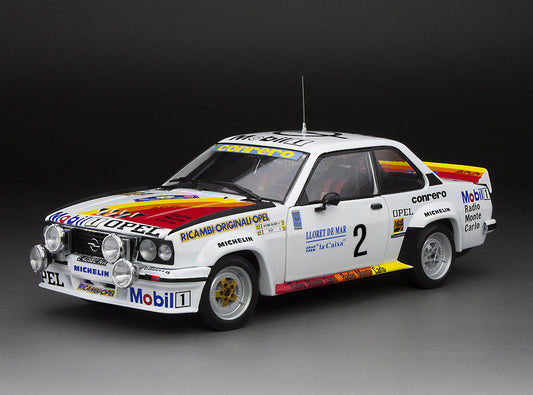 Macheta auto Opel Ascona 400 - #2 "Tony" A.Fassina/"Rudy" R.Dalpozzo - Winner Rally Costa Brava 1982 1:18 SunStar